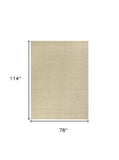 7' X 10' Ivory Chevron Hand Woven Area Rug - Homeroots - Flyclothing LLC