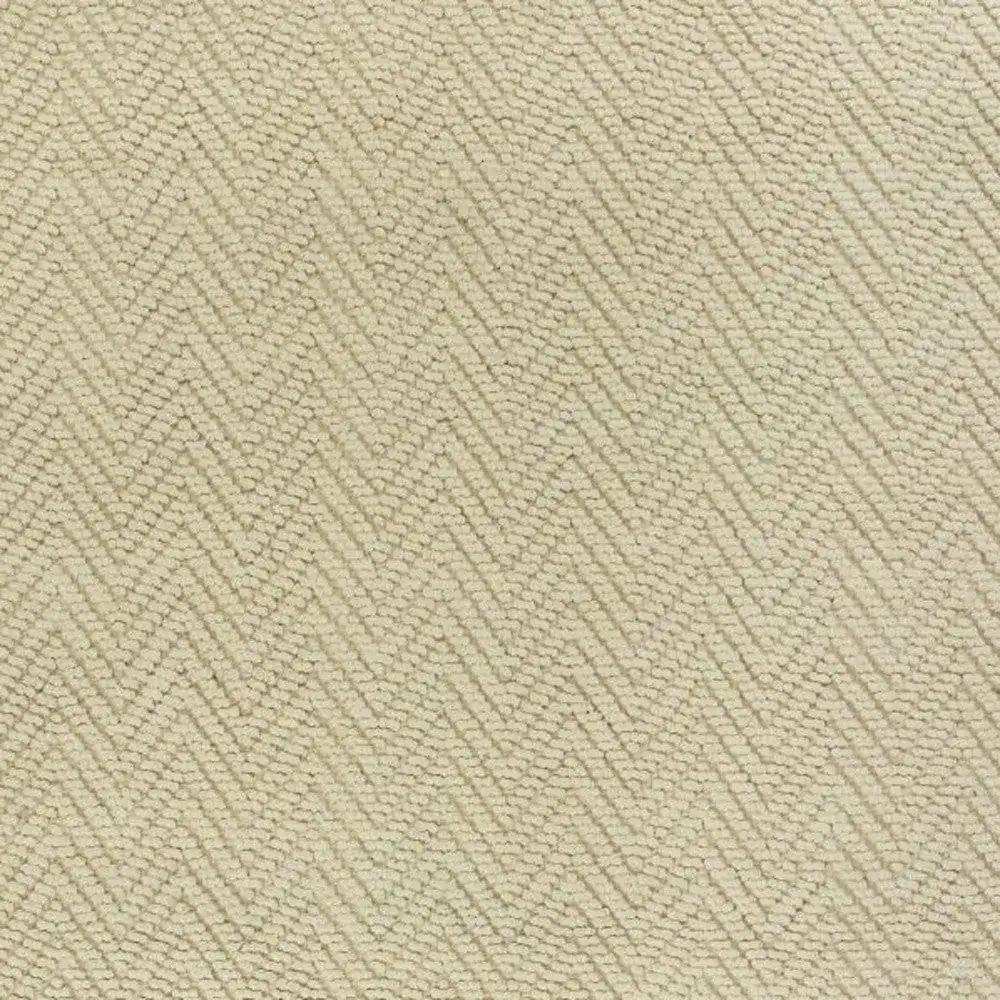 8' X 11' Ivory Chevron Hand Woven Area Rug - Homeroots - Flyclothing LLC