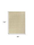 8' X 11' Ivory Chevron Hand Woven Area Rug - Homeroots - Flyclothing LLC
