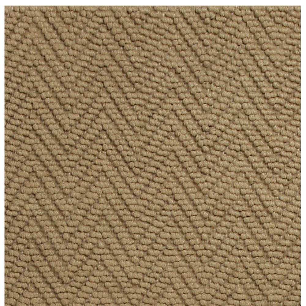 8' Natural Chevron Hand Woven Area Rug - Homeroots - Flyclothing LLC