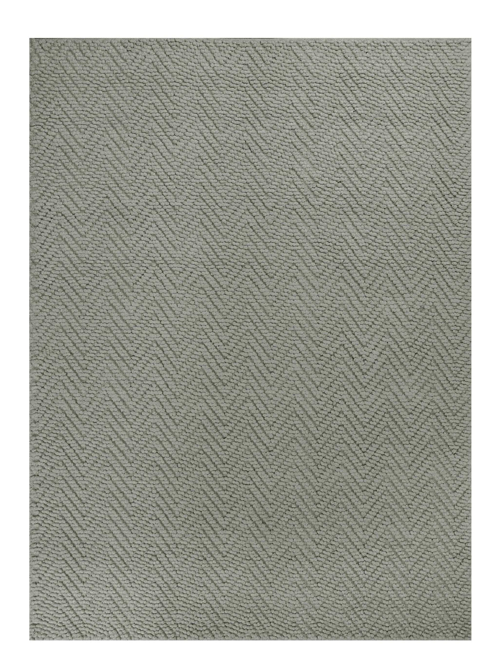 2' X 4' Gray Chevron Hand Woven Area Rug - Homeroots - Flyclothing LLC