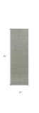 7' Gray Handmade Runner Rug - Homeroots - Flyclothing LLC