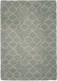 8' X 11' Gray and Beige Abstract Shag Area Rug - Homeroots - Flyclothing LLC