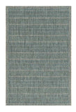 8' X 11' Teal Geometric Patterns Indoor Area Rug - Homeroots - Flyclothing LLC