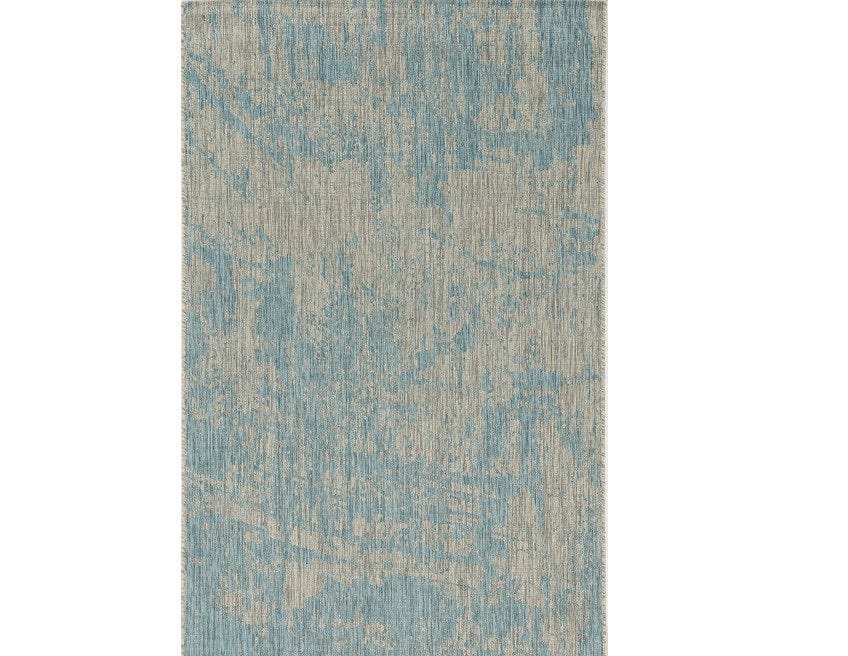 3' X 4' Teal Abstract Area Rug - Homeroots - Flyclothing LLC
