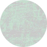 8' Round Blue and Green Round Abstract Indoor Outdoor Area Rug - Homeroots - Flyclothing LLC