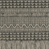 3' X 4' Charcoal Southwestern Indoor Outdoor Area Rug - Homeroots - Flyclothing LLC