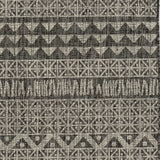 3' X 4' Charcoal Southwestern Indoor Outdoor Area Rug - Homeroots - Flyclothing LLC