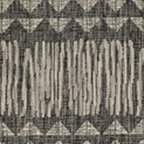 8' X 11' Charcoal Southwestern Indoor Outdoor Area Rug - Homeroots - Flyclothing LLC