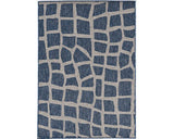 3' X 5' Blue and Gray Abstract Indoor Outdoor Area Rug - Homeroots - Flyclothing LLC