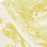 8' Ivory Gold Machine Woven Abstract Waves Round Indoor Outdoor Area Rug - Homeroots - Flyclothing LLC