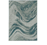 3' X 5' Gray Abstract Indoor Outdoor Area Rug - Homeroots - Flyclothing LLC