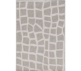 3' X 5' Gray and Ivory Cobblestone Area Rug - Homeroots - Flyclothing LLC
