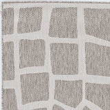 5' X 8' Gray Abstract Indoor Outdoor Area Rug - Homeroots - Flyclothing LLC
