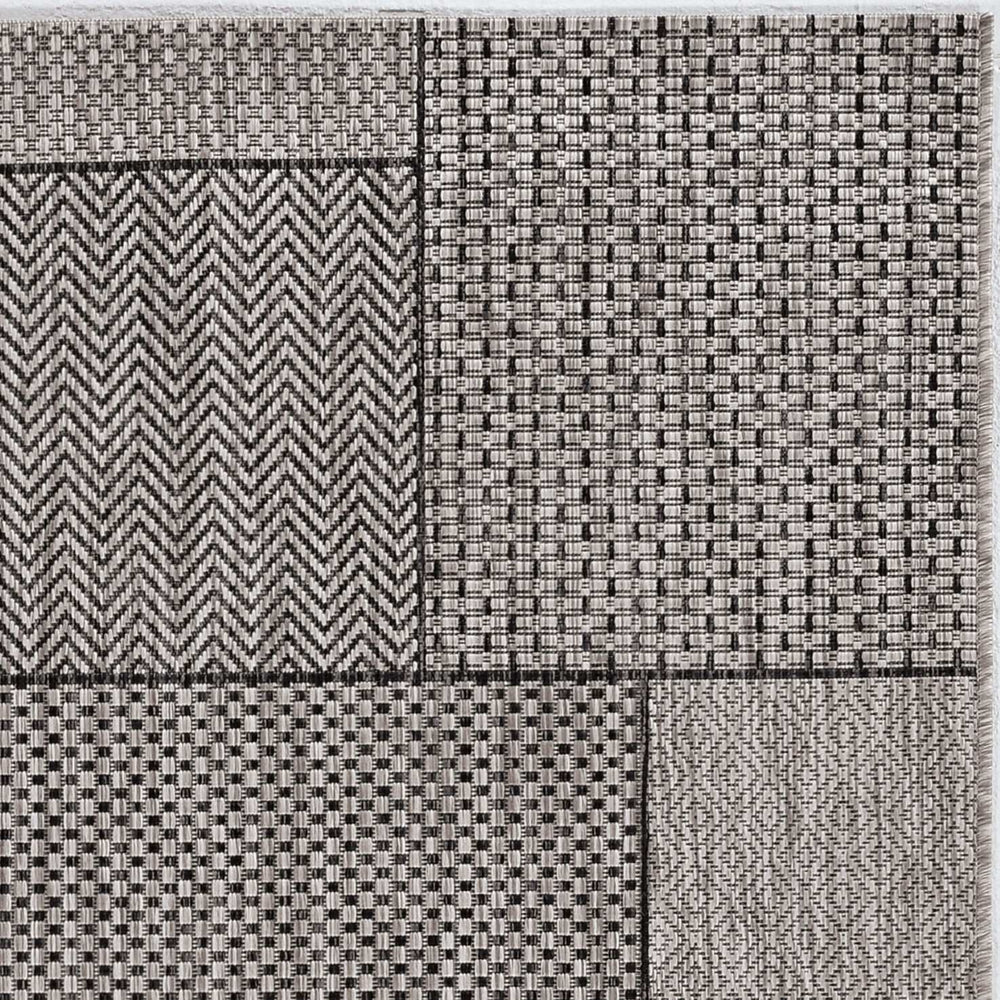 3' X 4' Gray Southwestern Indoor Outdoor Area Rug - Homeroots - Flyclothing LLC