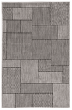 3' X 5' Gray Abstract Indoor Outdoor Area Rug - Homeroots - Flyclothing LLC
