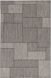 3' X 5' Gray Abstract Indoor Outdoor Area Rug - Homeroots - Flyclothing LLC