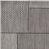 8' X 11' Gray Southwestern Indoor Outdoor Area Rug - Homeroots - Flyclothing LLC