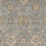5' X 8' Sage Green Machine Woven Traditional Indoor Area Rug - Homeroots - Flyclothing LLC
