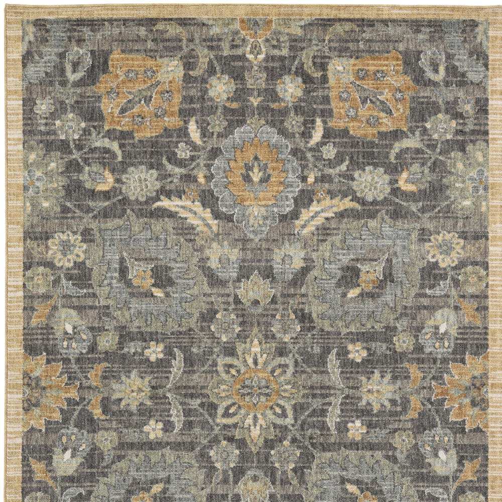 5' X 8' Taupe Machine Woven Traditional Indoor Area Rug - Homeroots - Flyclothing LLC
