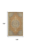 108 X 156 Coffee Wool Rug - Homeroots - Flyclothing LLC