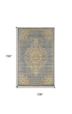 9' X 13' Slate Gray Wool Handmade Area Rug - Homeroots - Flyclothing LLC