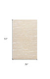 3' X 5' Ivory Hand Tufted Abstract Indoor Area Rug - Homeroots - Flyclothing LLC