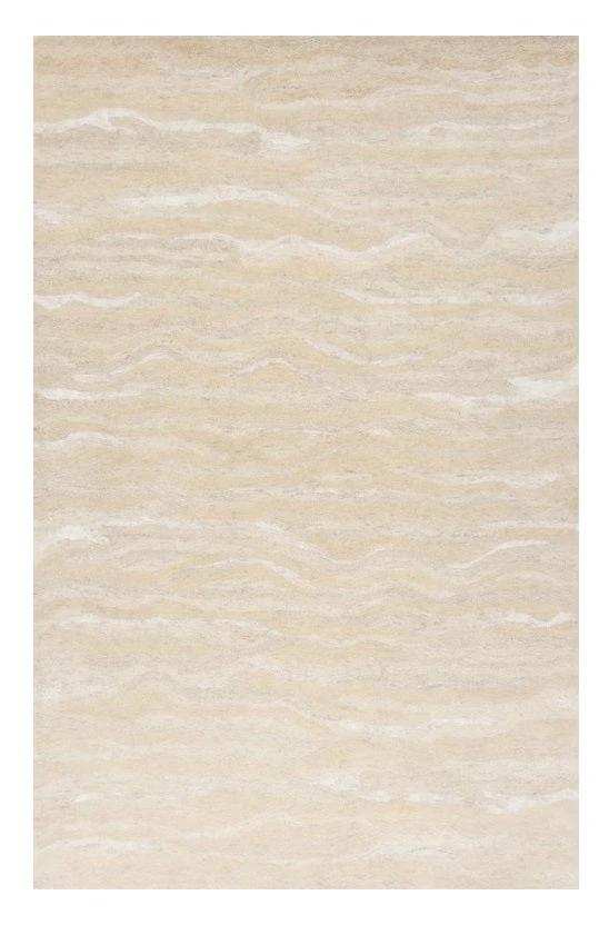 5' X 7' Ivory Hand Tufted Abstract Indoor Area Rug - Homeroots - Flyclothing LLC