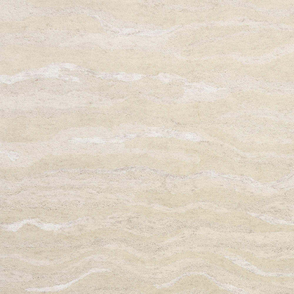 8' X 10' Ivory Wool Hand Tufted Area Rug - Homeroots - Flyclothing LLC