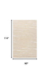 8' X 10' Ivory Wool Hand Tufted Area Rug - Homeroots - Flyclothing LLC