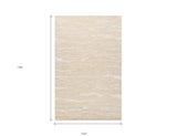 9' X 12' Ivory Hand Tufted Abstract Indoor Area Rug - Homeroots - Flyclothing LLC