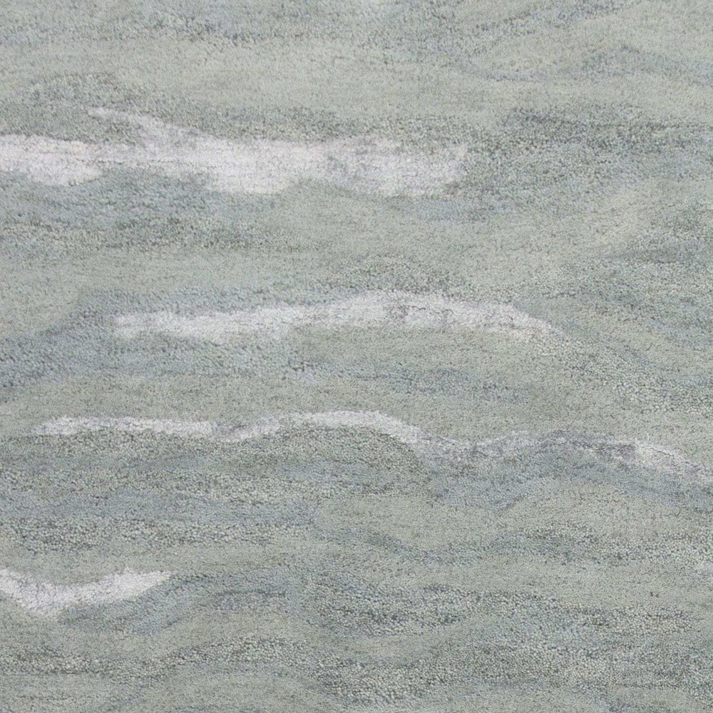 3' X 5' Slate Grey Hand Tufted Abstract Indoor Area Rug - Homeroots - Flyclothing LLC