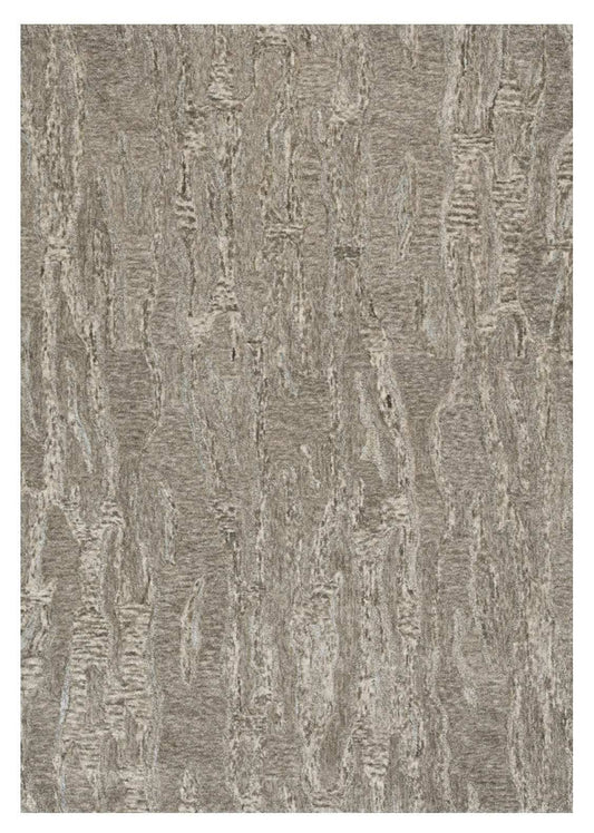 5' X 7' Sand Plain Wool Indoor Area Rug With Viscose Highlights - Homeroots - Flyclothing LLC