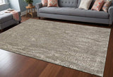 8' X 10' Sand Hand Tufted Abstract Indoor Area Rug - Homeroots - Flyclothing LLC