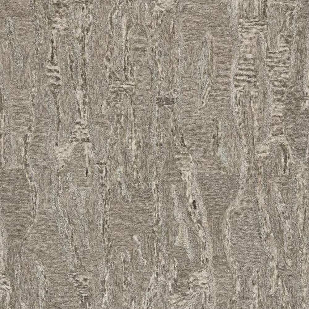 8' X 10' Sand Hand Tufted Abstract Indoor Area Rug - Homeroots - Flyclothing LLC