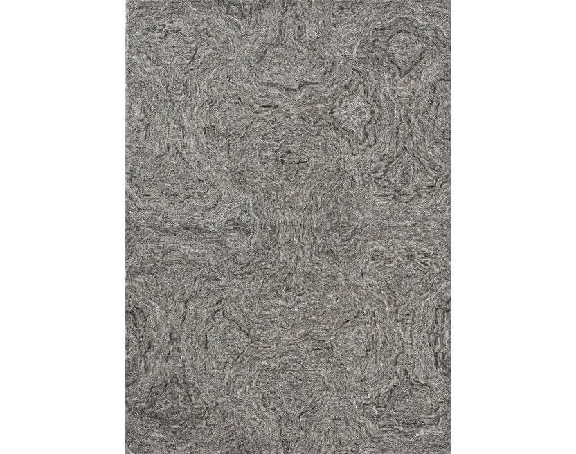 102 X 138 Grey Wool Or Viscose Rug - Homeroots - Flyclothing LLC