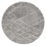 8' Ivory Round Hand Tufted Area Rug - Homeroots - Flyclothing LLC