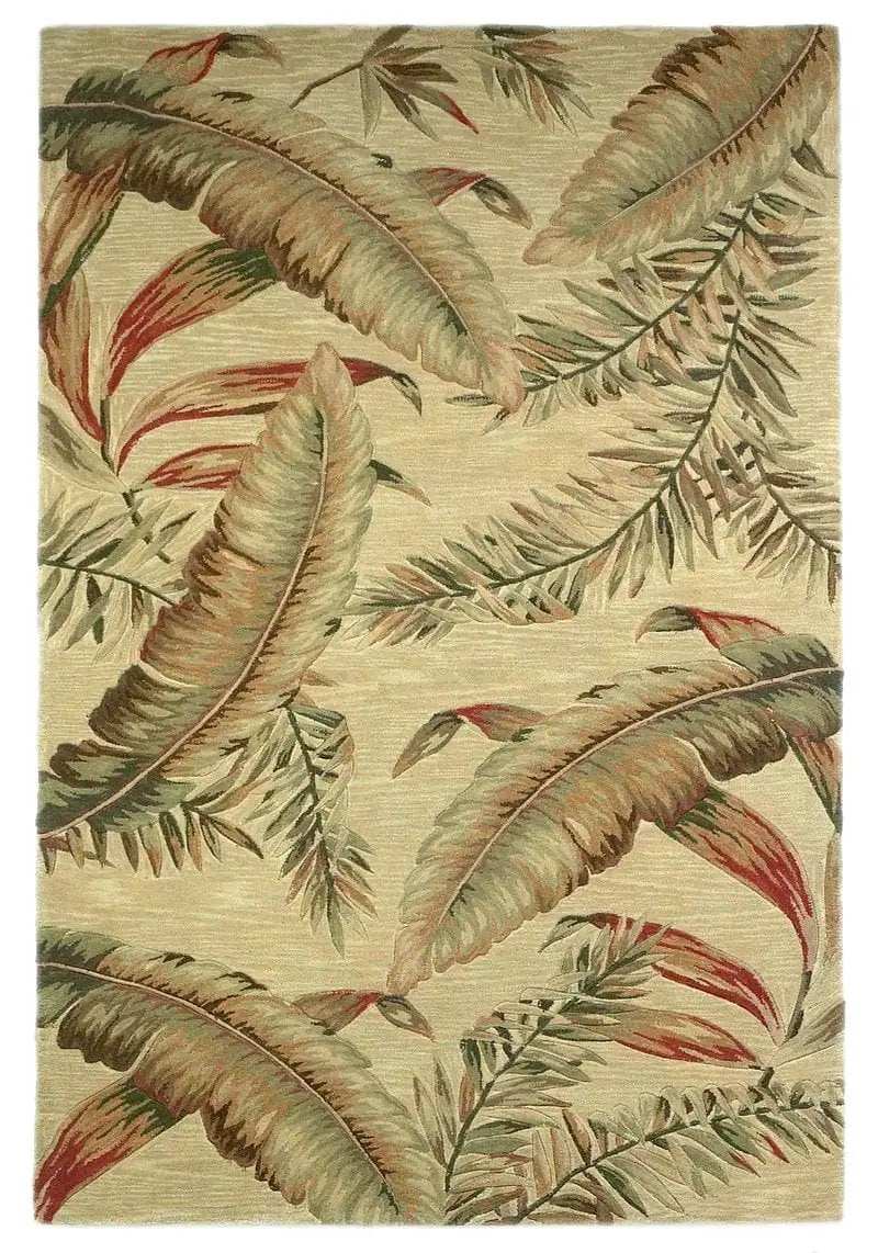 63 X 99 Ivory Wool Rug - Homeroots - Flyclothing LLC