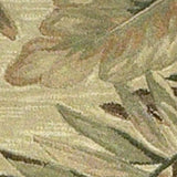 8' X 10' Ivory Hand Tufted Tropical Leaves Indoor Area Rug - Homeroots - Flyclothing LLC