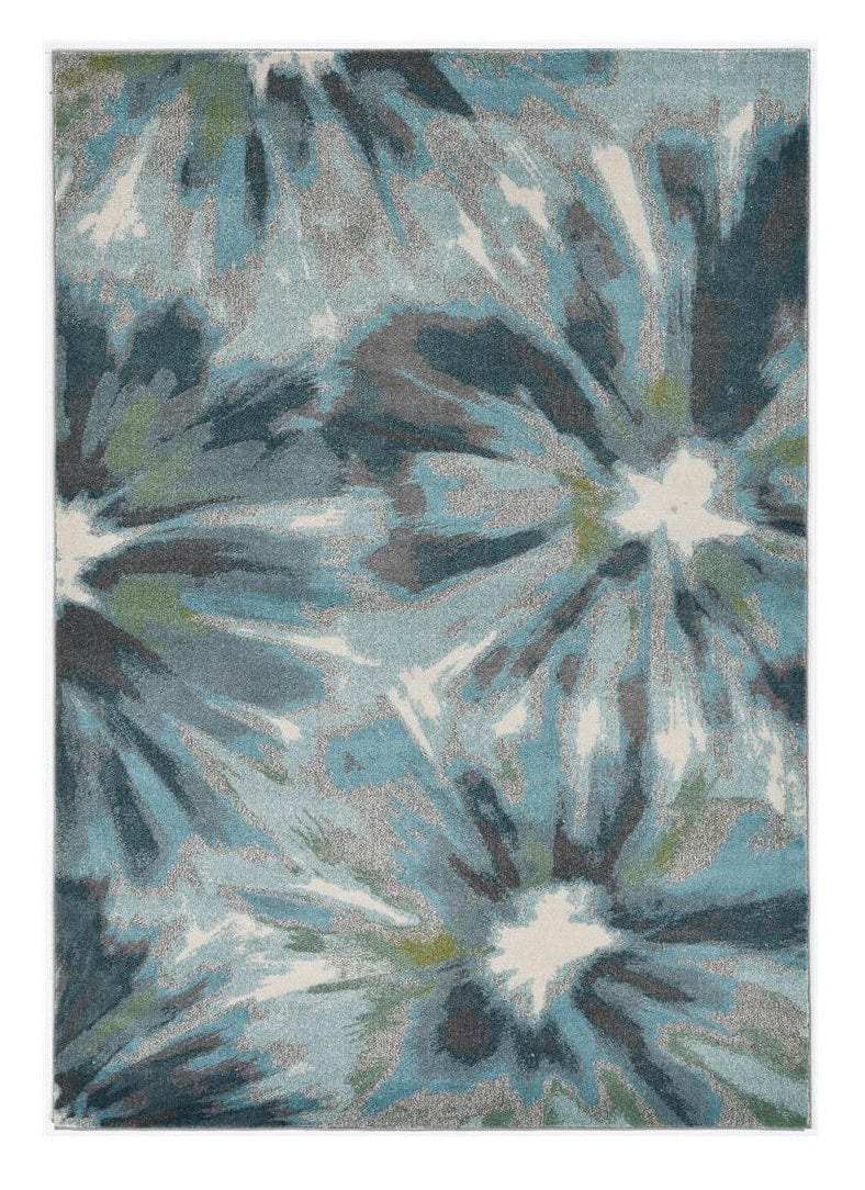 8' X 11' Teal Area Rug - Homeroots - Flyclothing LLC