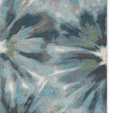 118 X 158 Teal Polypropylene Rug - Homeroots - Flyclothing LLC