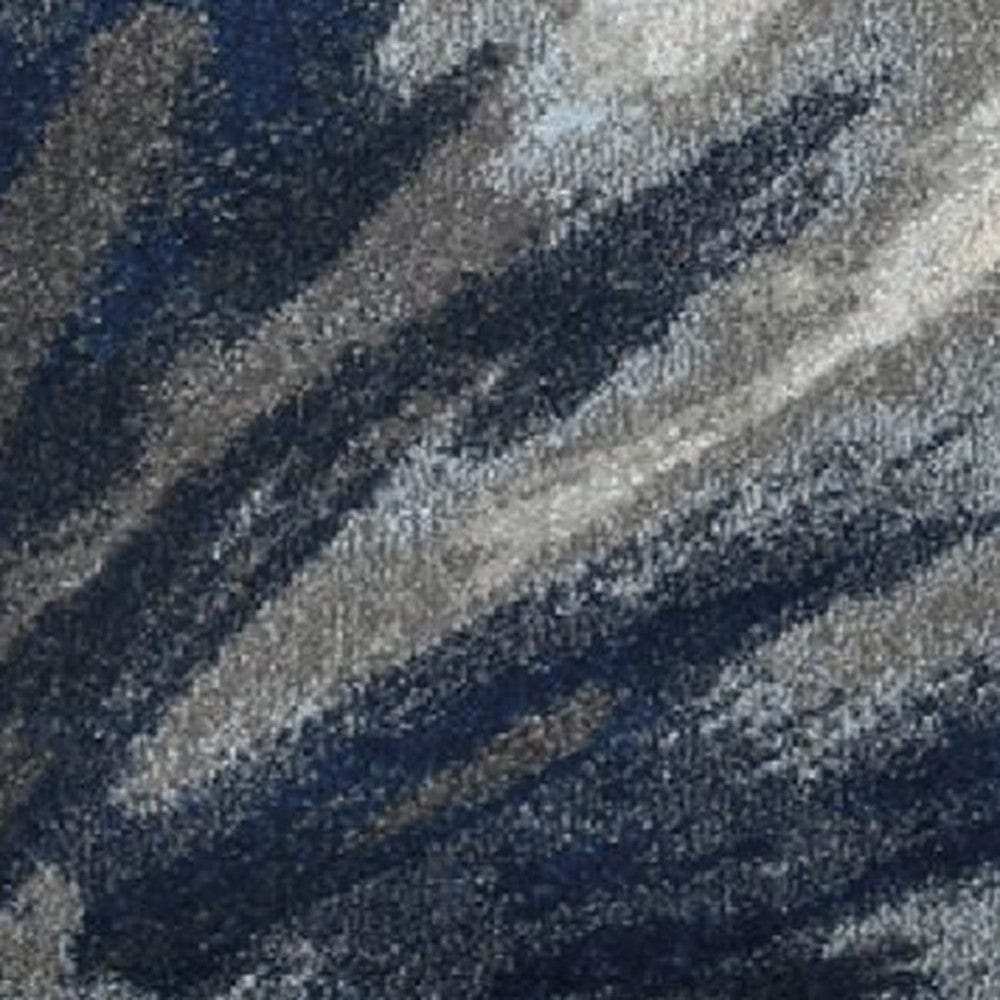 3' X 5' Ivory and Blue Floral Area Rug - Homeroots - Flyclothing LLC