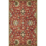 3' X 5' Sienna Medallion Vines Wool Rug - Homeroots - Flyclothing LLC