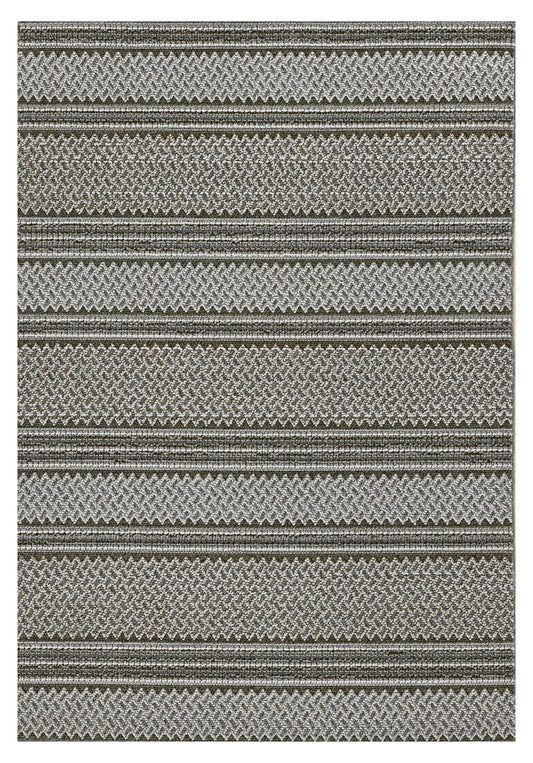4' X 6' Gray Striped Area Rug - Homeroots - Flyclothing LLC