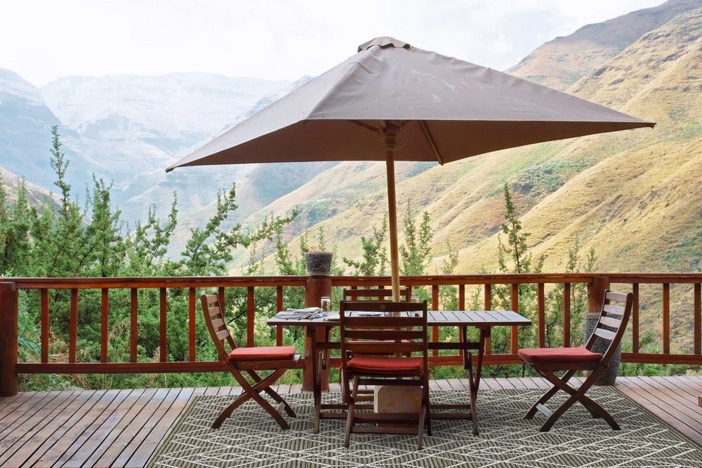 7' X 9' Gray Geometric Indoor Outdoor Area Rug - Homeroots - Flyclothing LLC