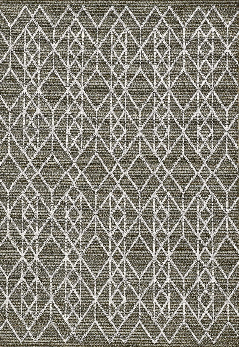 8' X 10' Gray Geometric Indoor Outdoor Area Rug - Homeroots - Flyclothing LLC