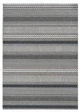 4' X 6' Taupe Striped Area Rug - Homeroots - Flyclothing LLC