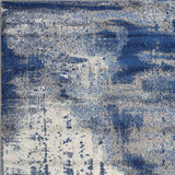 8' X 10' Blue Shag Area Rug - Homeroots - Flyclothing LLC