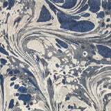 7' X 9' Grey Abstract Marble Design Indoor Area Rug - Homeroots - Flyclothing LLC