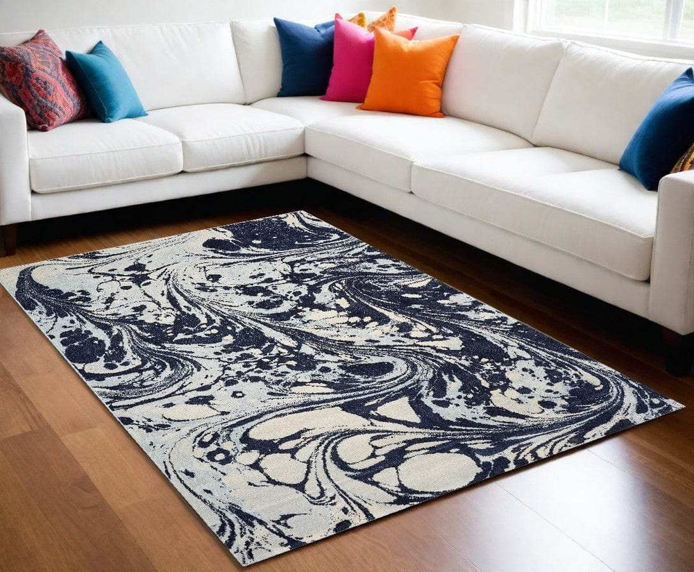 8' X 10' Multicoloured Shag Area Rug - Homeroots - Flyclothing LLC